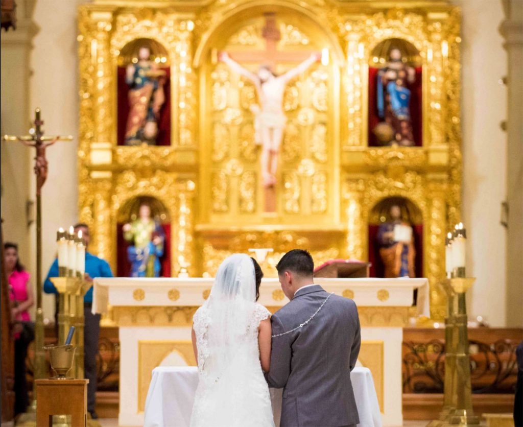 Lazo nupcial, significado y estilos