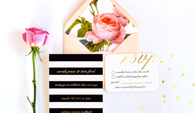 5 ideas de invitaciones llenas de color