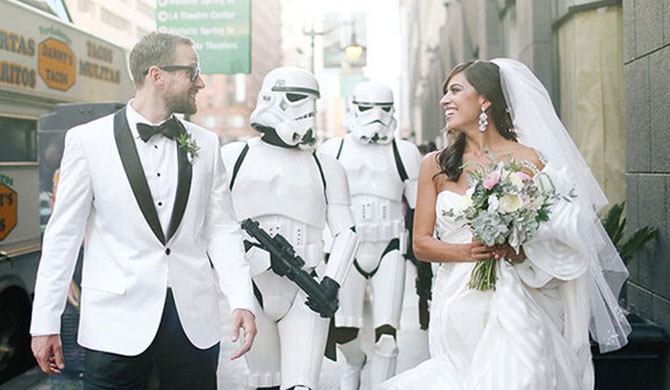 Star Wars: el despertar de las bodas