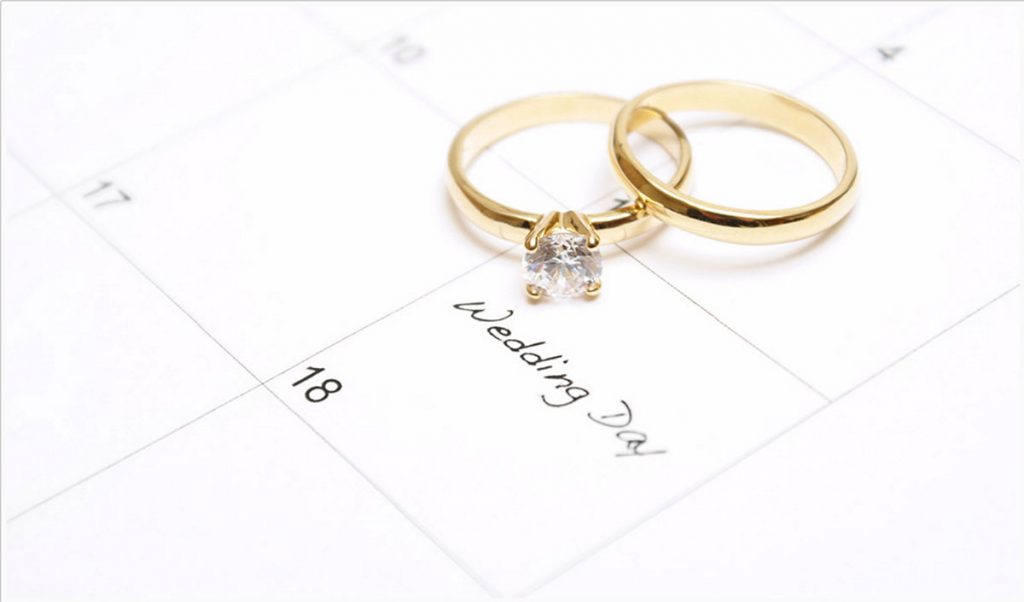 6 criterios básicos para elegir la fecha de tu boda