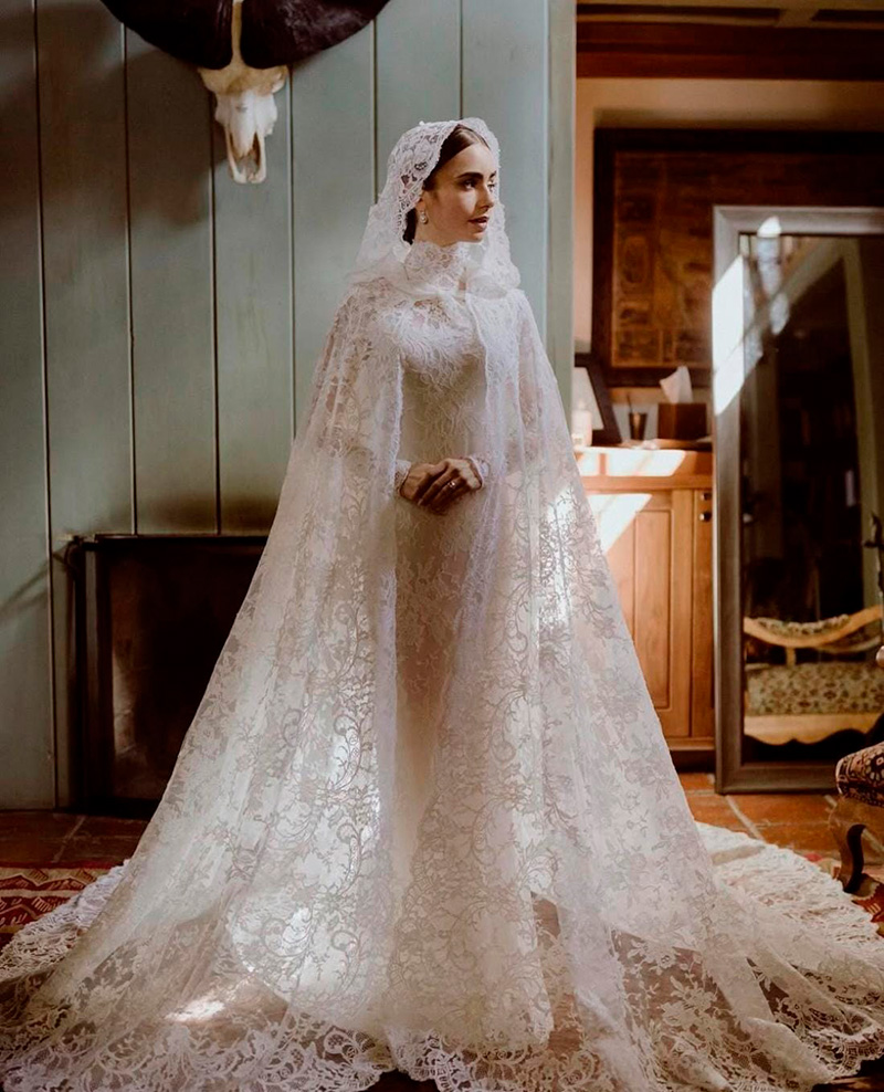 Lily Collins, Ralph Lauren