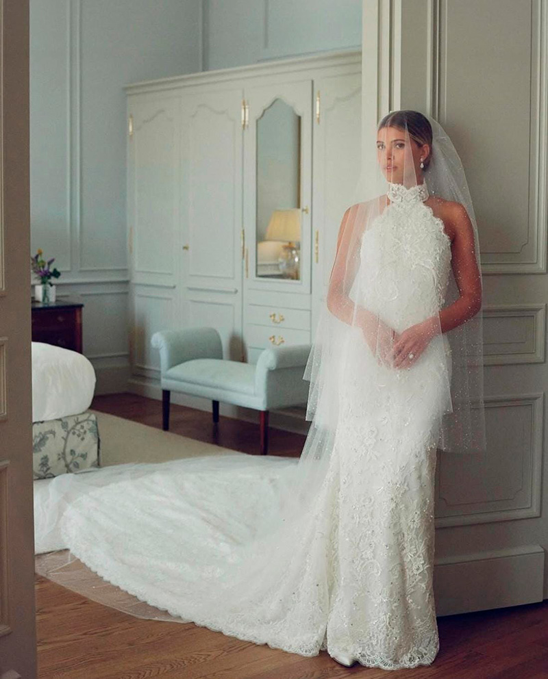 vestido de novia famosas 2023 sofia