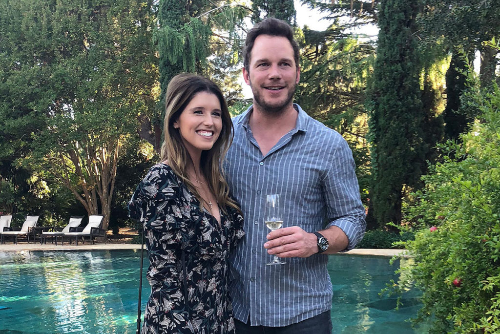 Chris Pratt anuncia su compromiso con Katherine Schwarzenegger