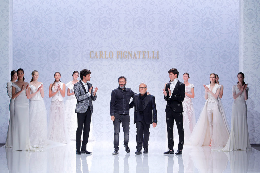 Carlo Pignatelli, colección para novias y novios 2020