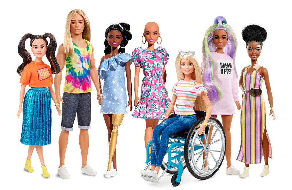 Barbie lanza muñecas con vitiligo y sin cabello por un mundo más inclusivo