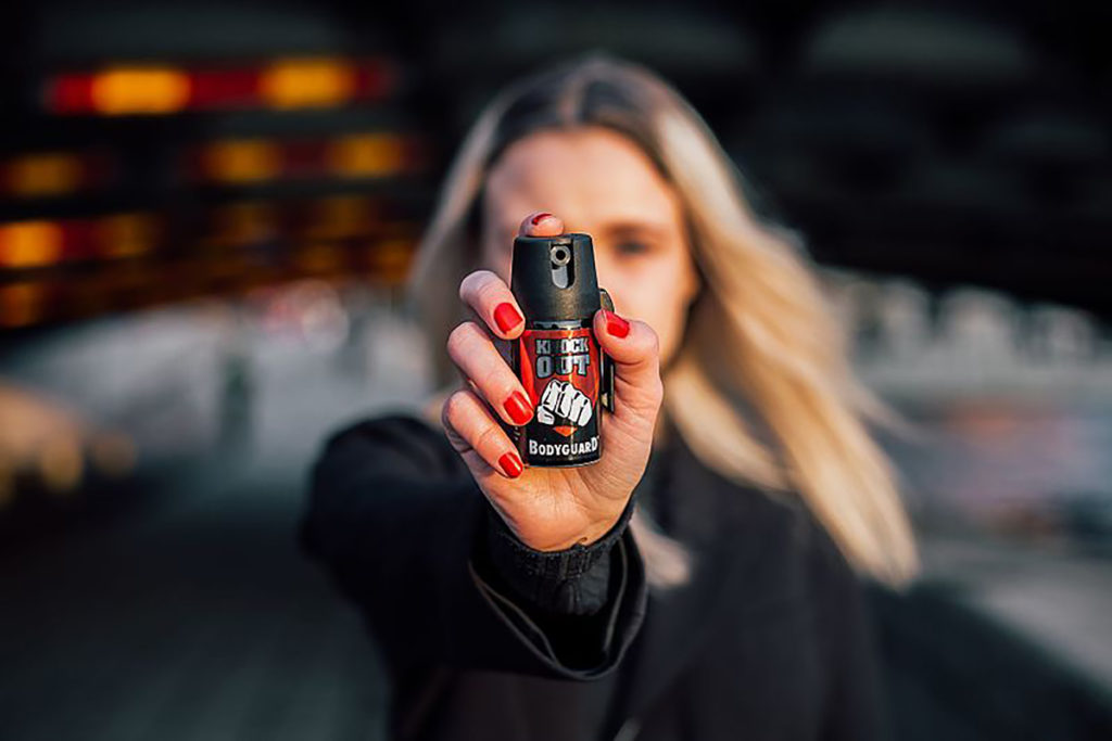 ¿Es legal usar gases o inmovilizadores como defensa personal?