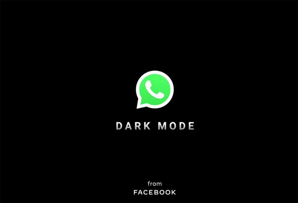 WhatsApp anuncia el modo oscuro para iPhone y Android