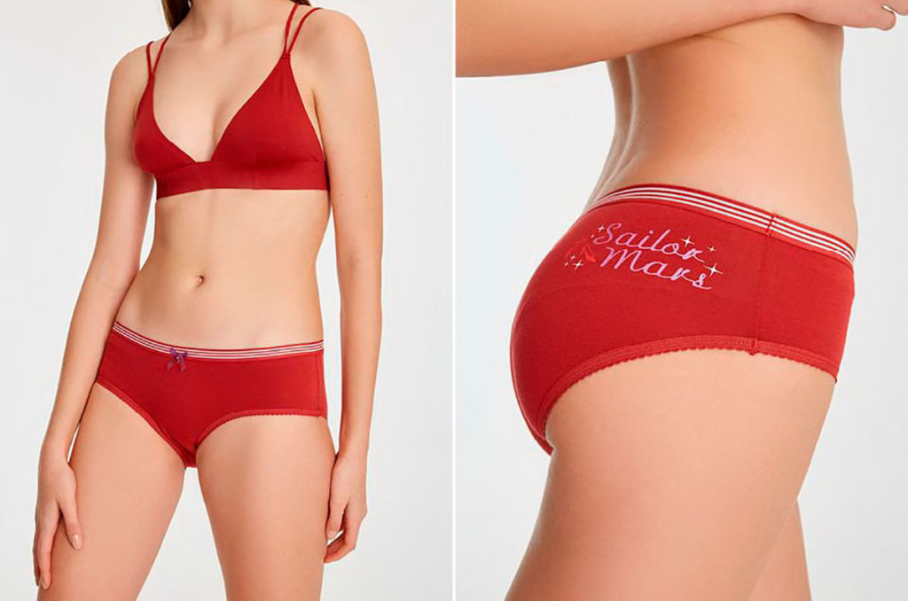 Sailor Moon Crystal tendrá su propia línea de lencería