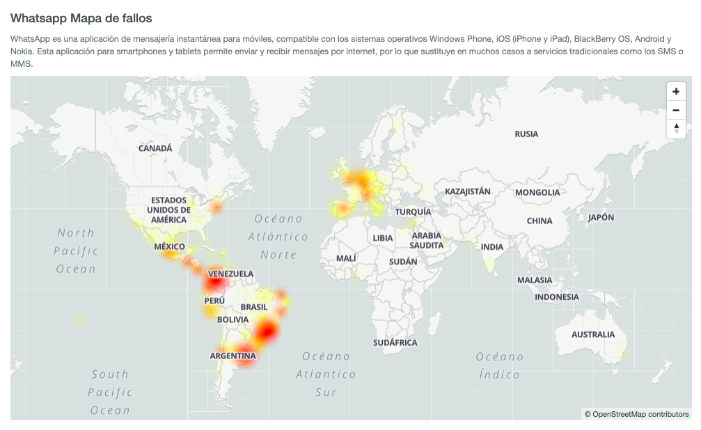 ¡2020 Ya Reportan Fallas En Whatsapp Instagram Y Facebook 9976