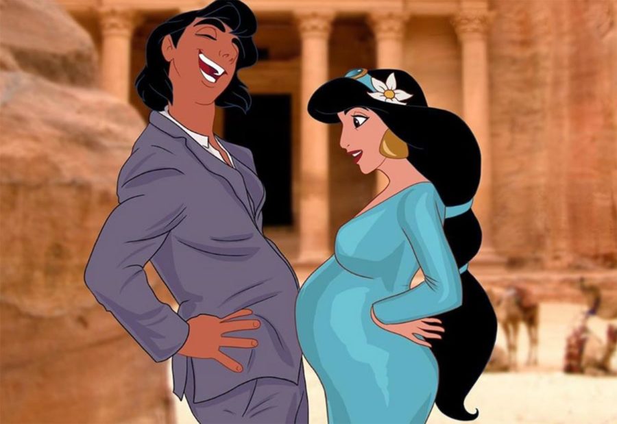 Cómo se verían las princesas de Disney embarazadas
