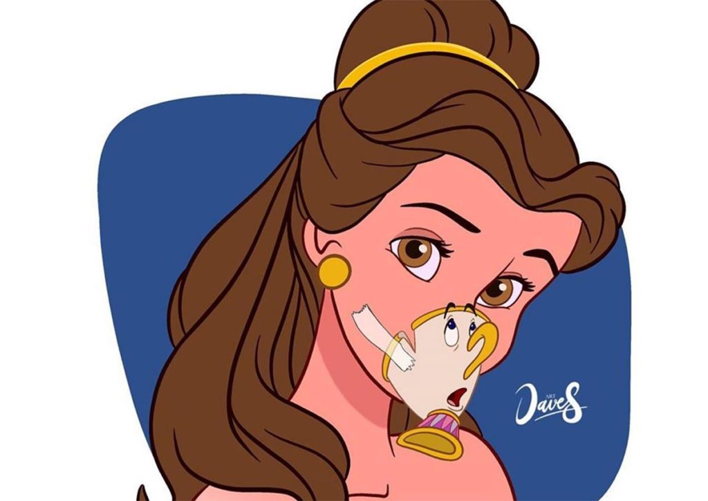 Cómo lucen las princesas de Disney con cubrebocas