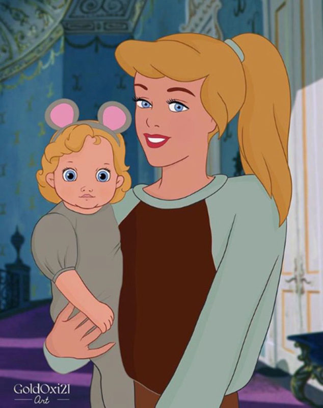 Descubre Como Se Ven Los Bebes De Las Princesas De Disney