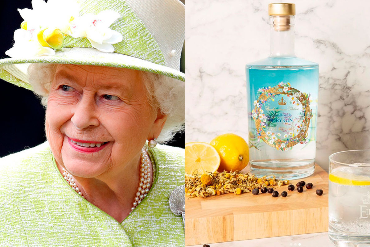 La Reina Isabel II lanza su propia marca de Ginebra