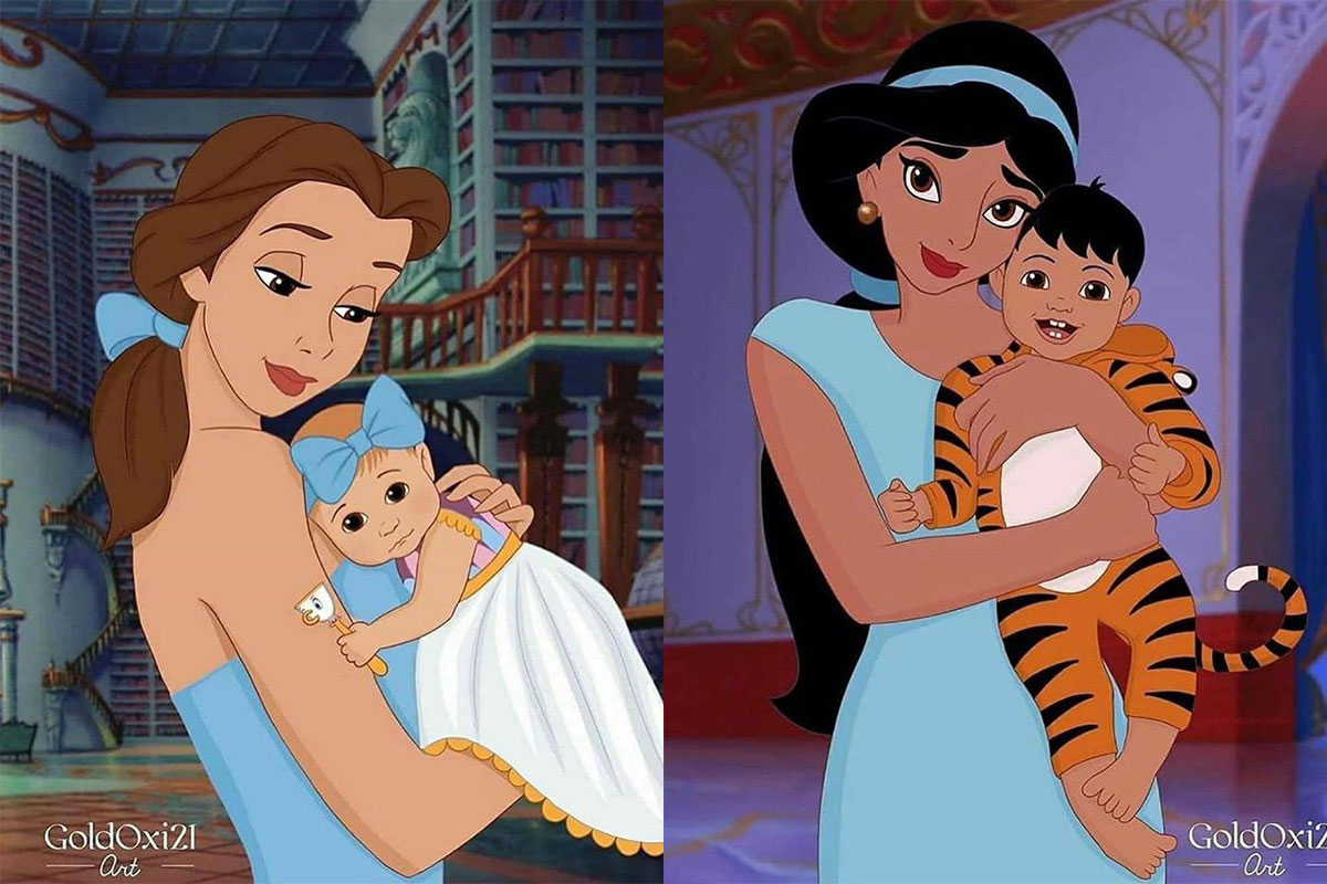 Descubre Como Se Ven Los Bebes De Las Princesas De Disney