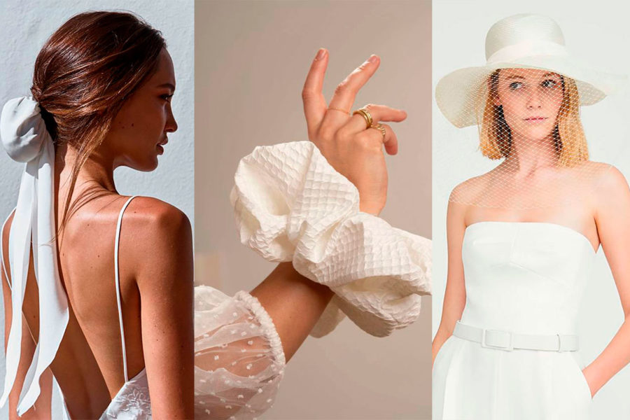 7 nuevos accesorios nupciales para el cabello 2020