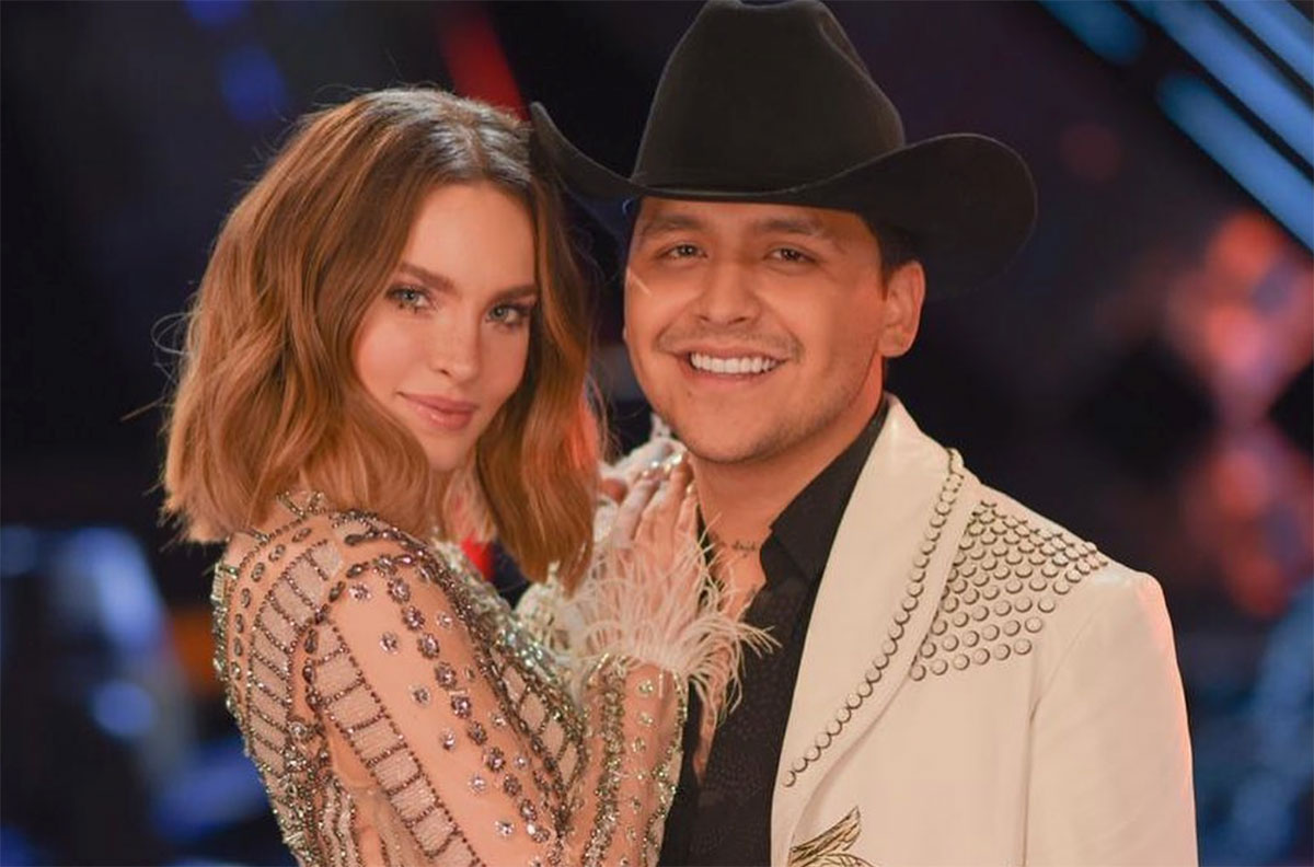 Belinda y Christian Nodal derrochan amor así Belinda y Christian Nodal derrochan amor así