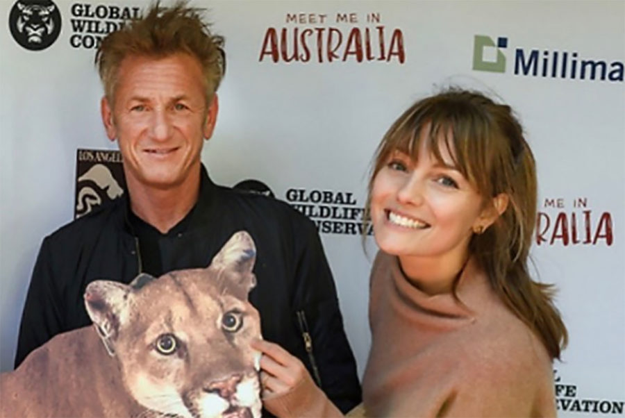 Sean Penn se casó en secreto con Leila George