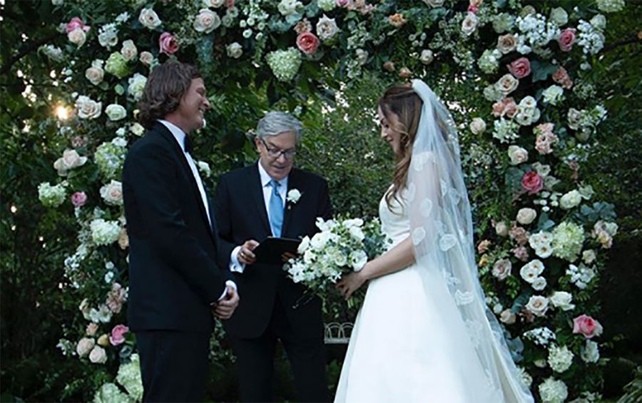 Así fue la boda en secreto de Elizabeth Gilles y Michael Corcoran