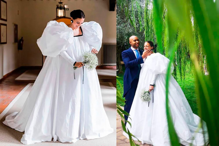 El vestido de novia de globo para la novia más risky de todas.