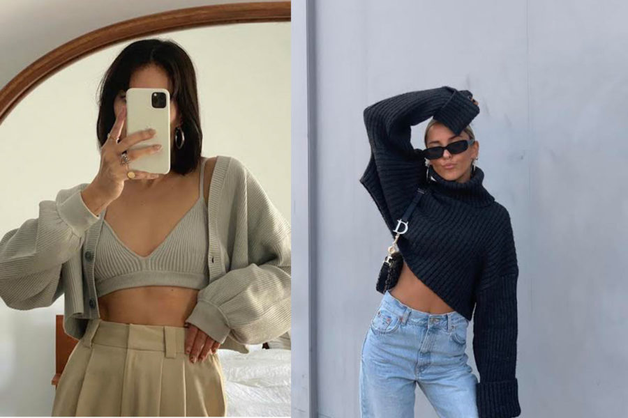 Micro cardigans: la trend más comfy y cool del momento