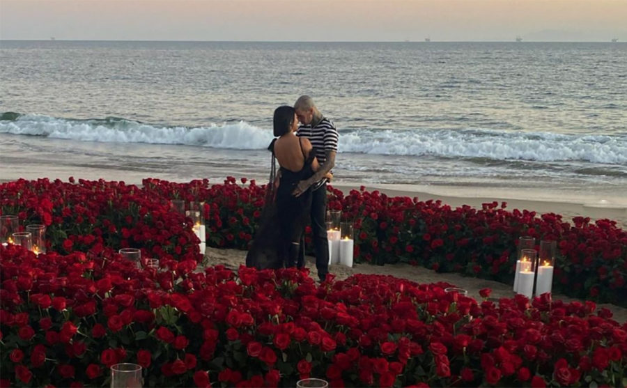 Kourtney Kardashian se compromete con Travis Barker