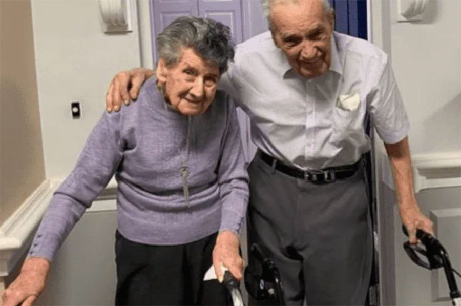 A sus 102 y 100 años, cumplieron 81 años de casados