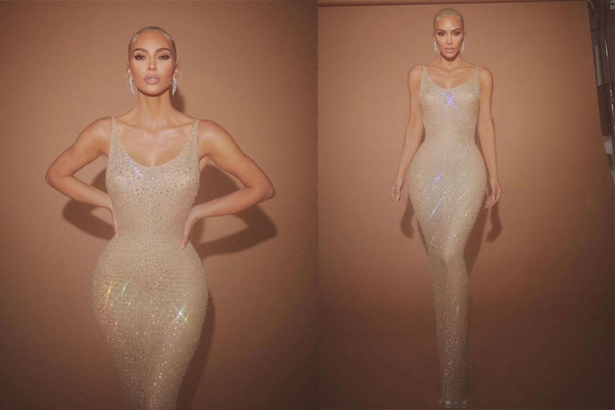 Kim Kardashian llevó a la Met Gala el vestido que Marilyn Monroe usó hace 60 años Kim Kardashian llevó a la Met Gala el vestido que Marilyn Monroe usó hace 60 años