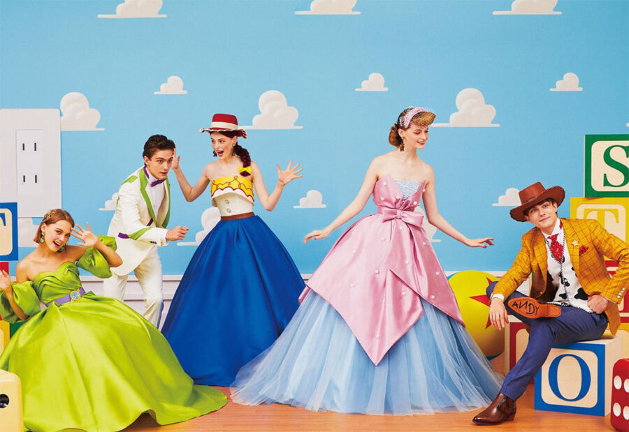 Vestidos de novia inspirados en Toy Story