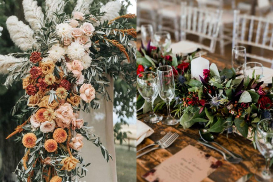 15 arreglos de flores naturales para bodas