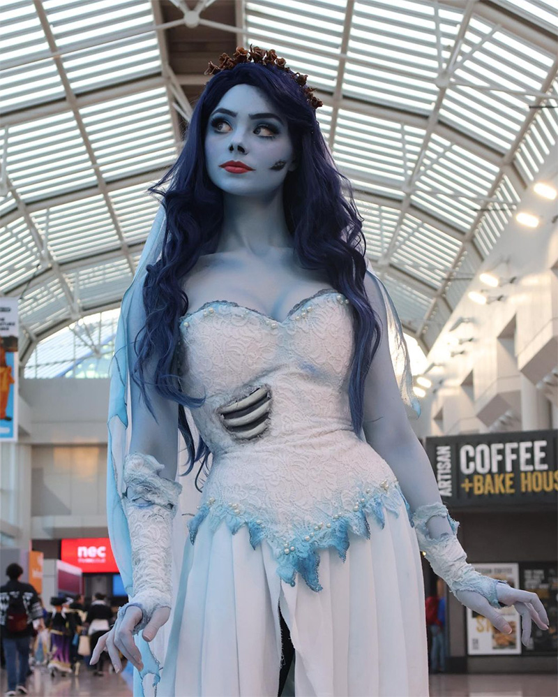 disfraz el cadaver de la novia