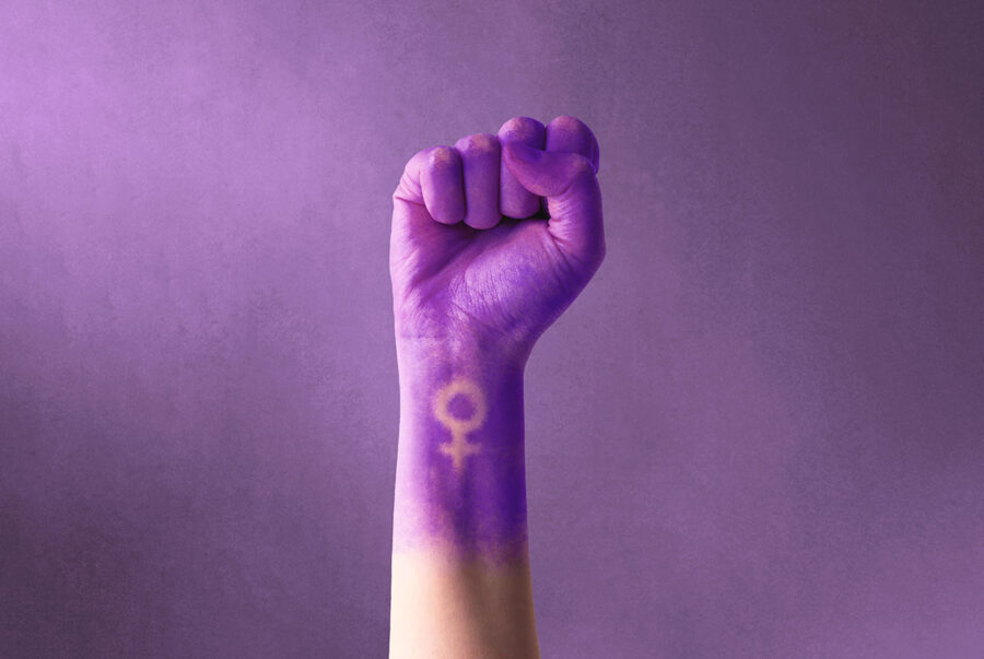 El color morado y su significado en la lucha feminista