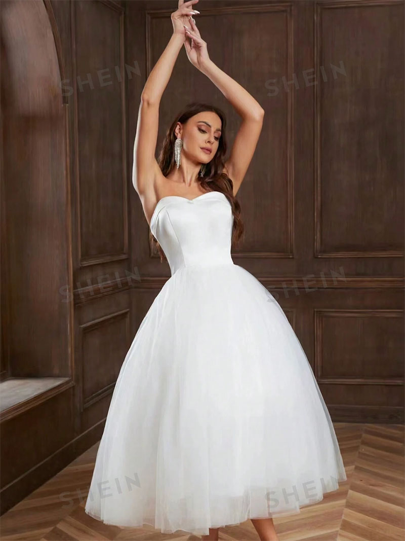 vestidos cortos de novia para boda civil