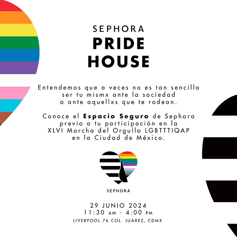 Sephora Pride House: el espacio seguro para la comunidad LGBTQ+
