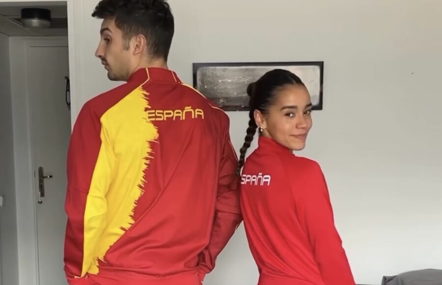 Esta pareja olímpica se comprometió en París y además, cumplieron otro sueño juntos