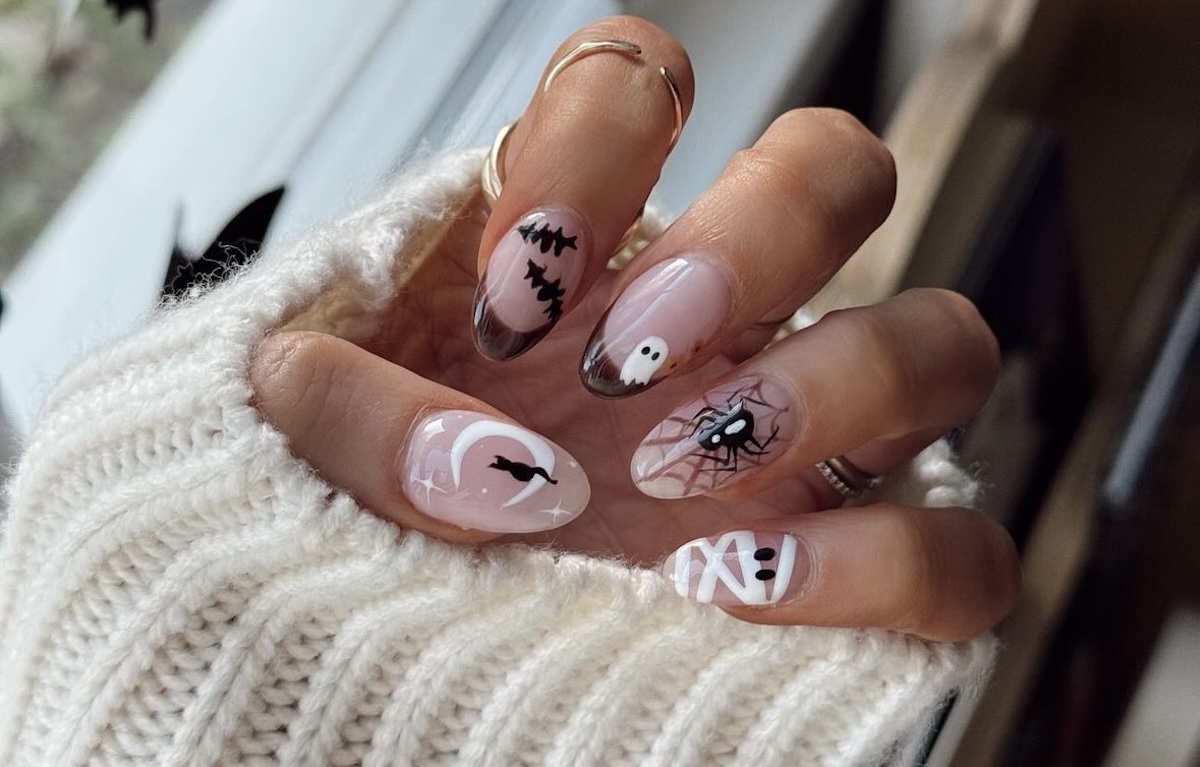 ⁠⁠Ideas de uñas para este Halloween 2024