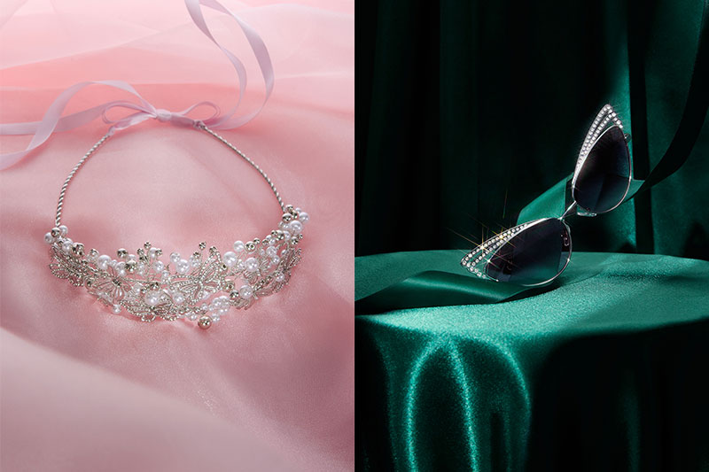 tiara y lentes de wicked x aldo