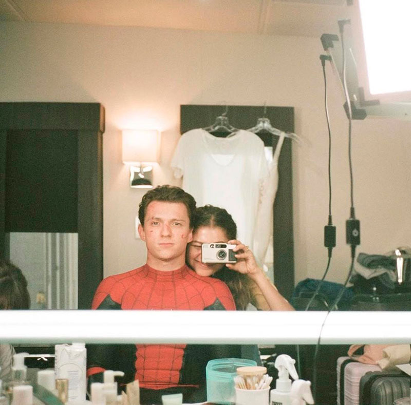 zendaya y tom holland