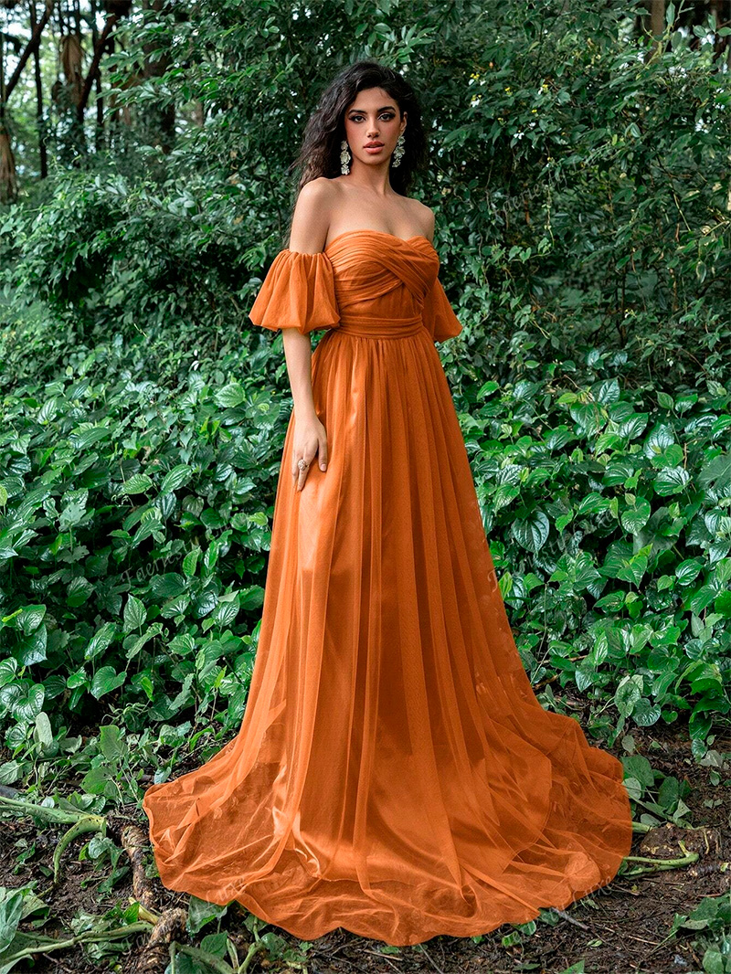vestido para invitada shein faeriesty