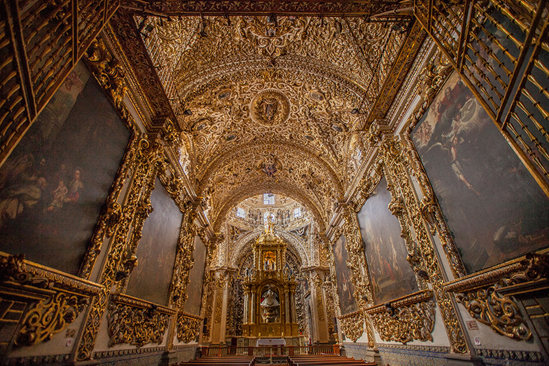 iglesias para casarte en puebla capilla del rosario