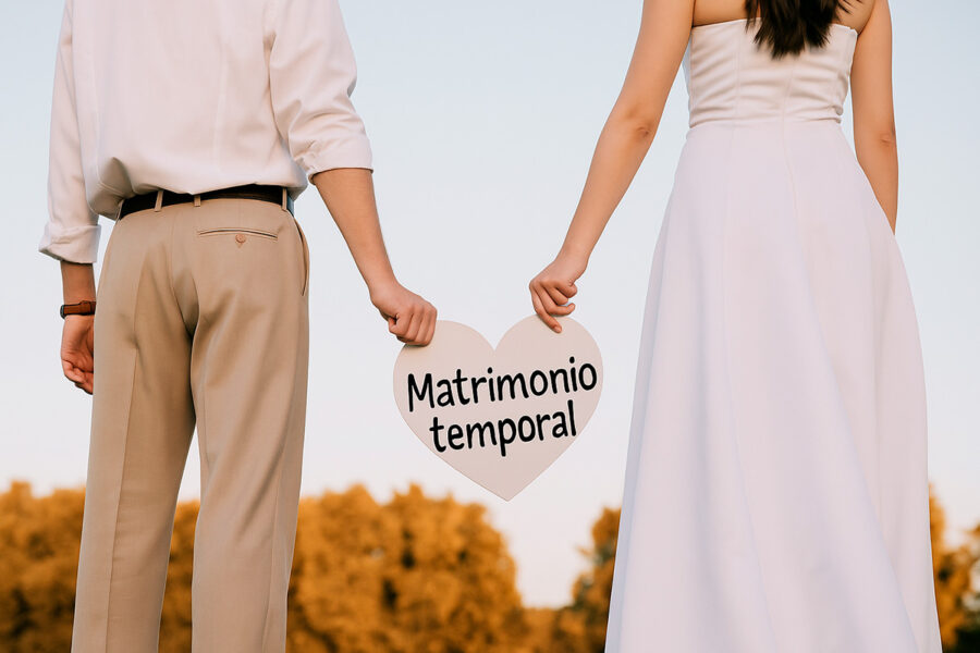 Matrimonio temporal, la iniciativa que busca volver a enamorar a las nuevas generaciones Matrimonio temporal, la iniciativa que busca volver a enamorar a las nuevas generaciones