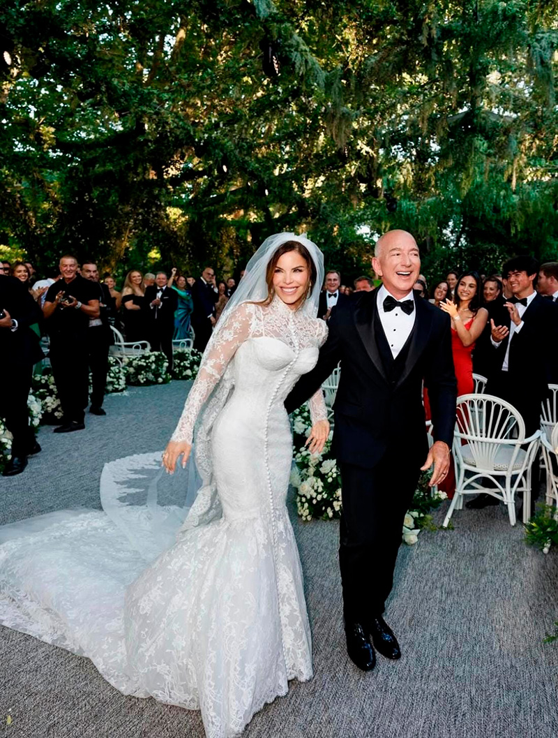 millonaria boda de jeff bezos y lauren sanchez