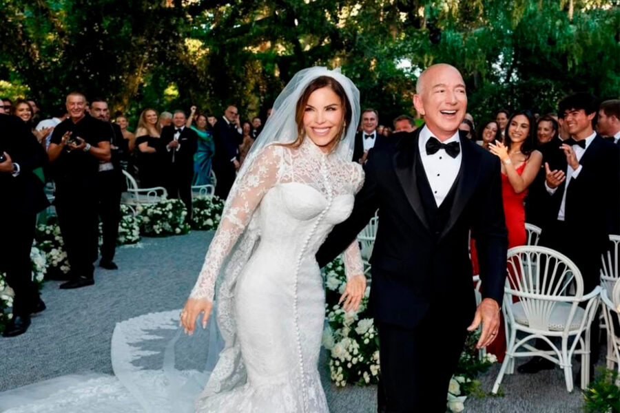 La increíble y millonaria boda de Jeff Bezos y Lauren Sánchez: lujo, Dolce & Gabbana, invitados VIP y protestas