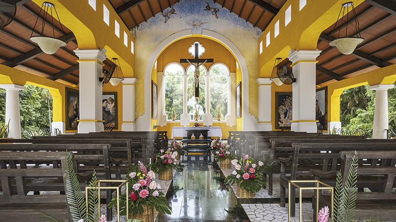 boda en el paraiso capilla