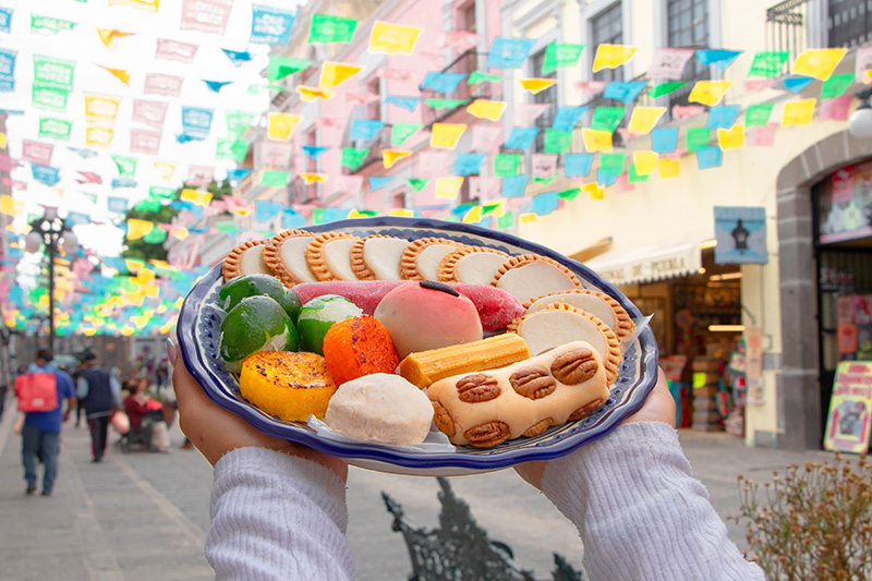 calle de los dulces puebla