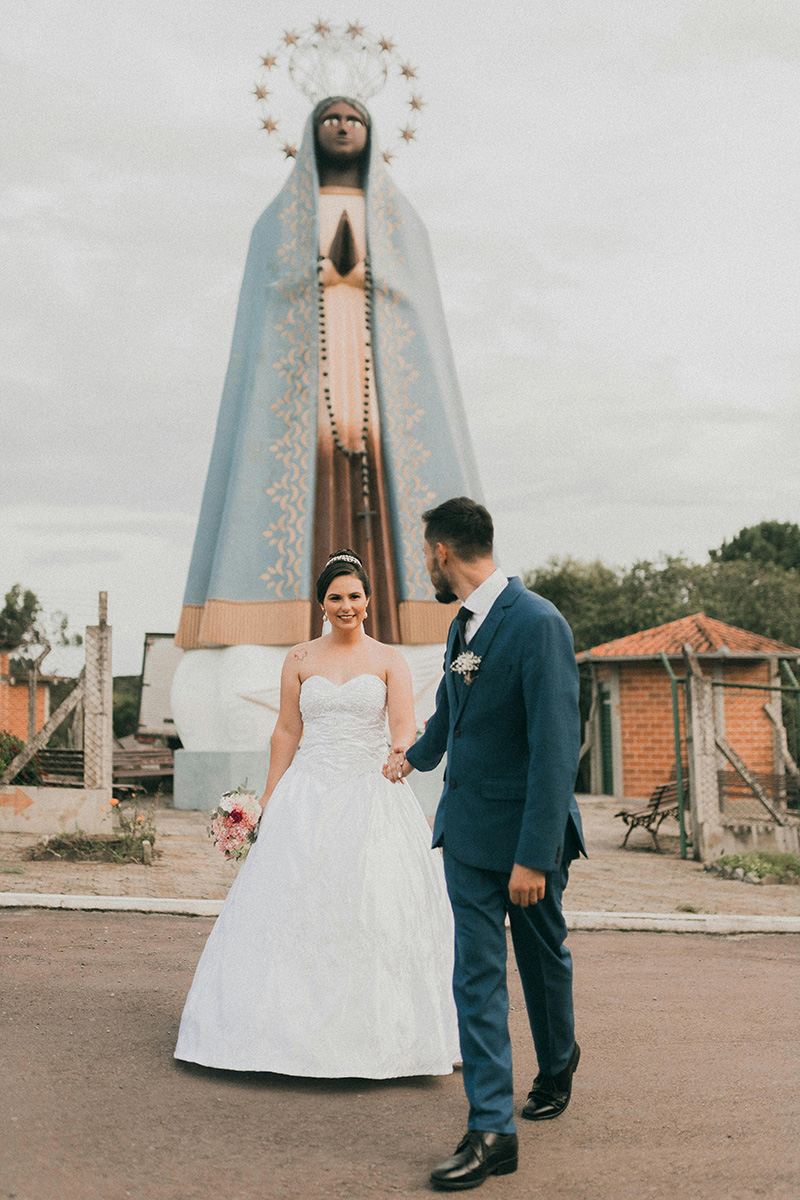 la historia del ramo de novia para la virgen