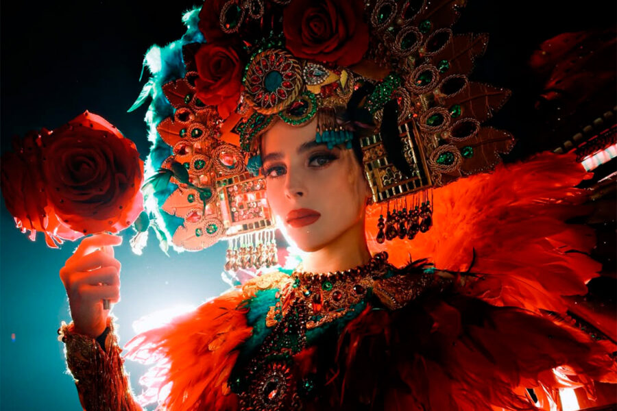Fátima Bosch y todo sobre el traje típico inspirado en Xochiquétzal que usó en Miss Universo 2025