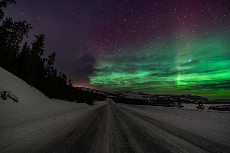 auroras boreales canada
