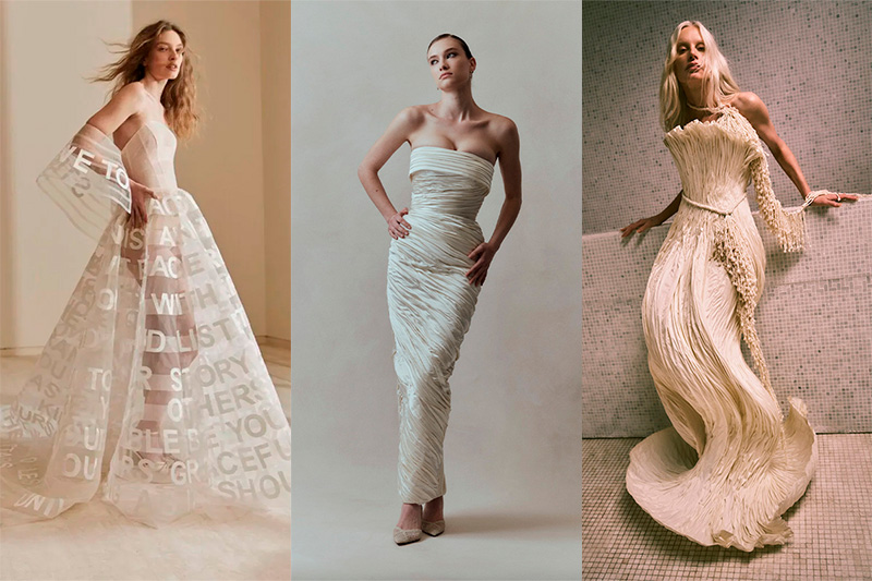 tejidos innovadores wedding dress