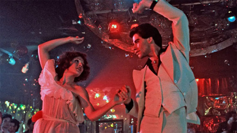 fiebre de sabado por la noche baile 70