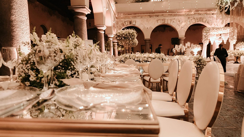 quinta real puebla boda contemporanea